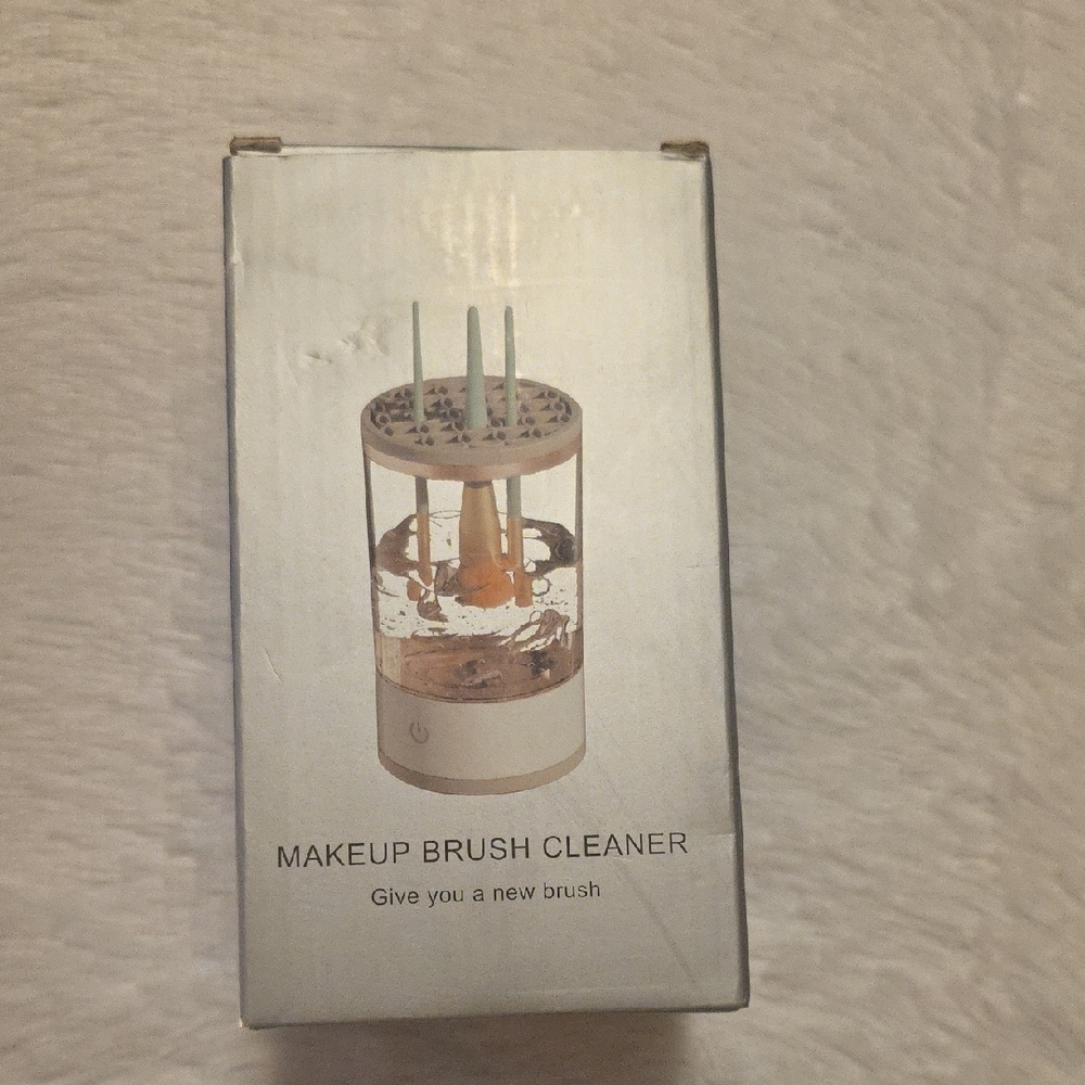 Electric Makeup Brush Cleaner - White